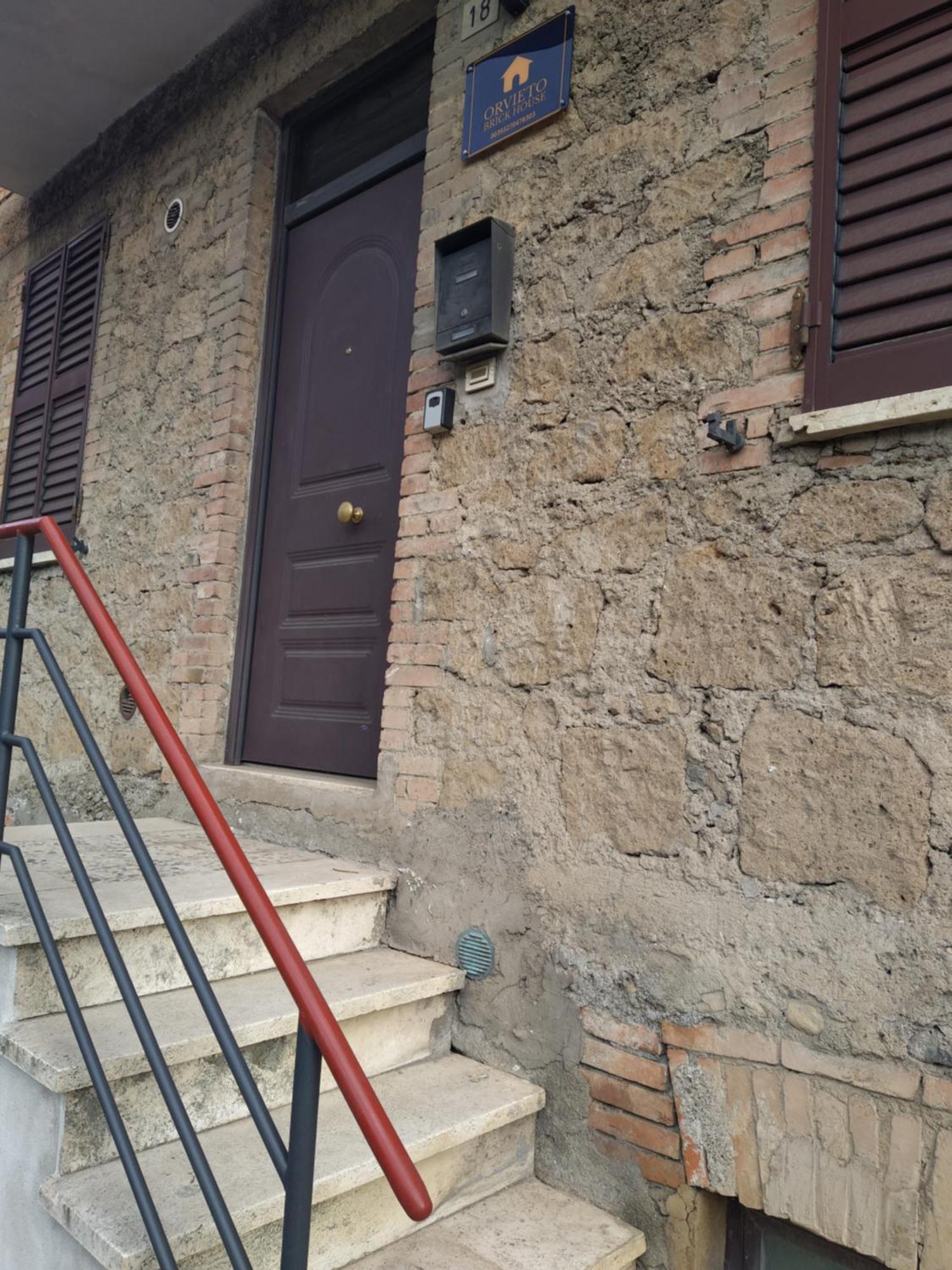 Orvieto Brick House Apartment ออร์เวียโต สกาโล ภายนอก รูปภาพ